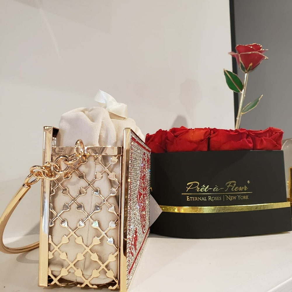 Bling Red Ace Of Spades Handbag - Picture 4 of 4